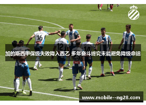 加的斯西甲保级失败降入西乙 多年奋斗终究未能避免降级命运
